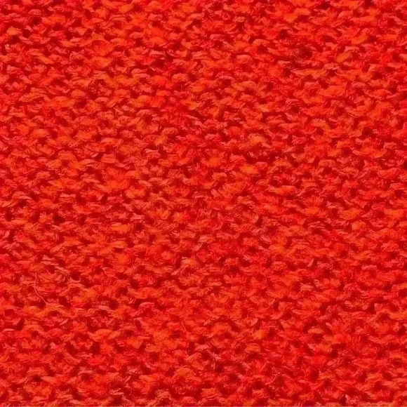 St. John's Bay Women's Size 1X Pullover Sweater  Red Long Sleeve Bright Threads - Picture 9 of 11